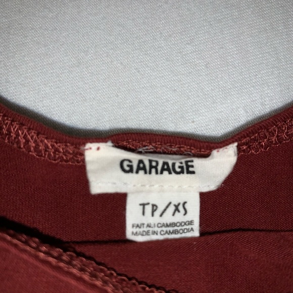 Rusty Red Tank Top Bodysuit - Picture 3 of 3